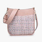 Handbag - JC - Chloe - Pink Tweed (M1977TWD-PK)