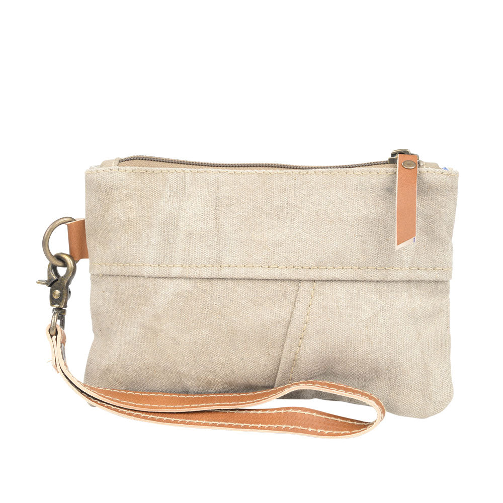 Handbag - BI - Canvas Wristlet Pouch