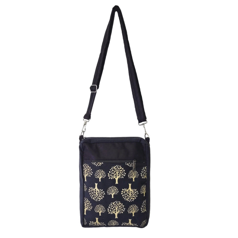 Handbag - Y&Y - Tree of Life - Black