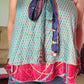Skirt - Darn Good - Reclaimed Sari Silk Reversible Skirt