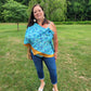 Skirt - Darn Good - Reclaimed Sari Silk Reversible Skirt