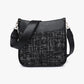 Handbag - JC - Chloe - Black Tweed (M1977TWD-BK)