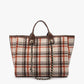 Handbag - JC - Kristina Satchel/Tote - Rust/Cream (M2044PLD - RUSTCRW)