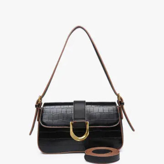 Handbag - JC - Lima Shoulder Bag - Black (JN2263-BK)
