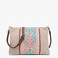 Handbag - JC - Felicity - Taupe/Mint (M199-TPMT)