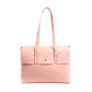 Handbag - MW - Everyday Tote with Gingham Lining - Pink
