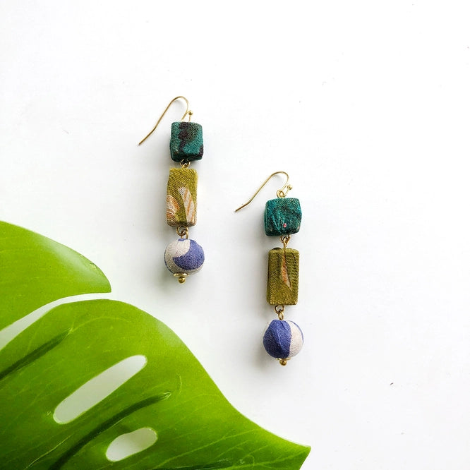 Earrings - Kantha