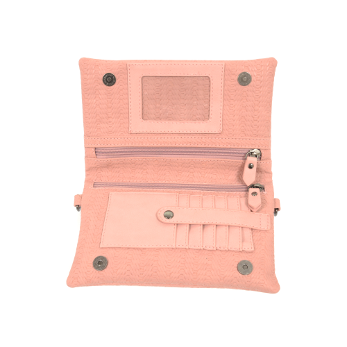 Handbags - Crossbody Clutch - Pink Blossom