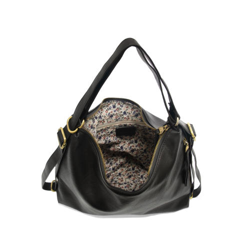 Handbag - JS - Drew Convertible Backpack - Black