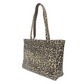 Handbag - Reversible Tote - Leopard/Grey