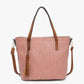 Handbag - JC - August Tote - Red/Natural (M1921-RDNT)