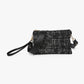 Handbag - JC - Izzy Tweed Crossbody - Black (M2056TWD-BK)
