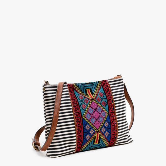 Handbag - JC - Felicity - Black Tribal (M1979-BK)