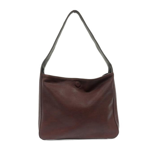 Handbag - Ella Reversible Hobo - Port/Grey