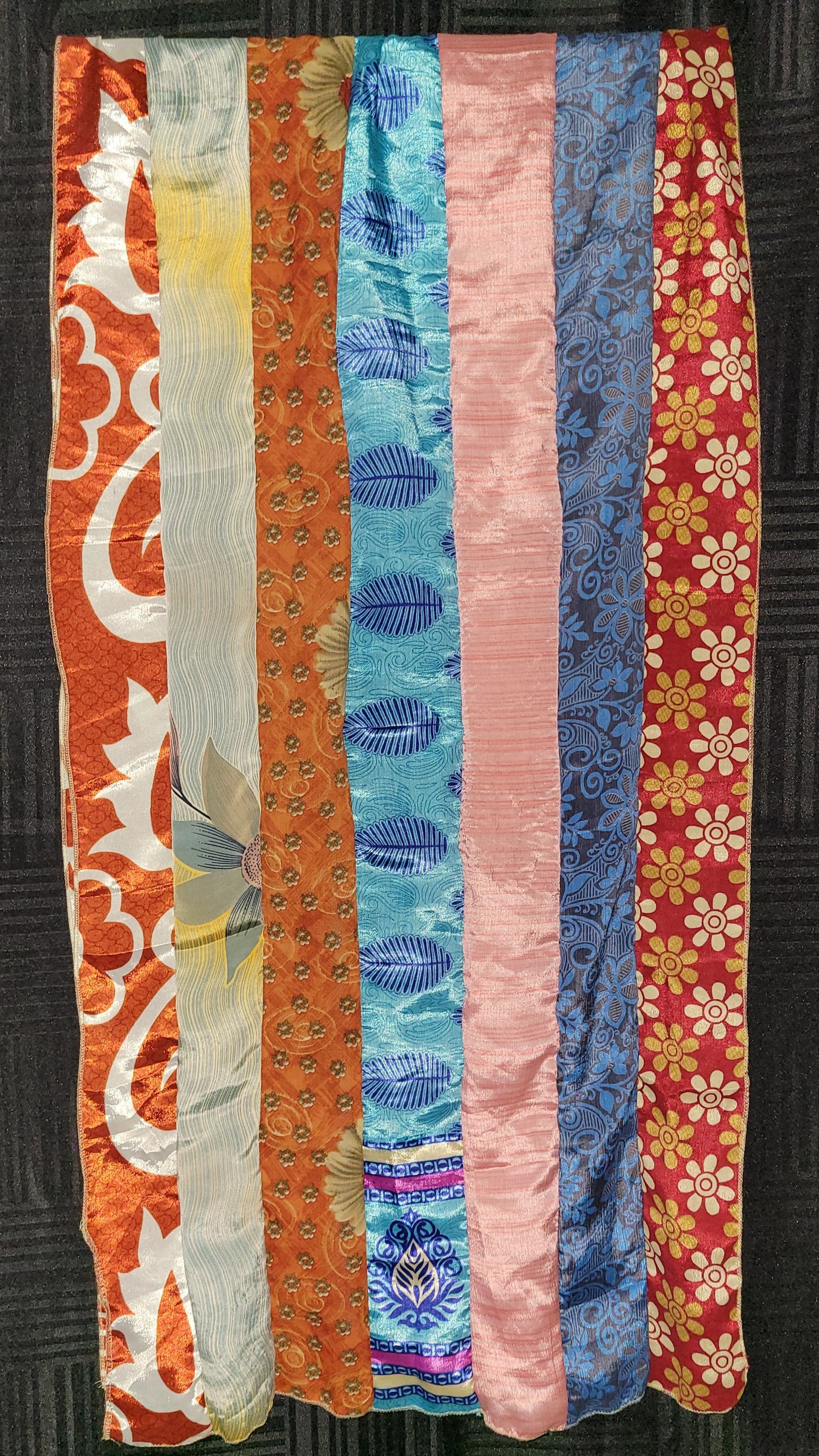 Scarf - Handmade - Sari Silk Medley