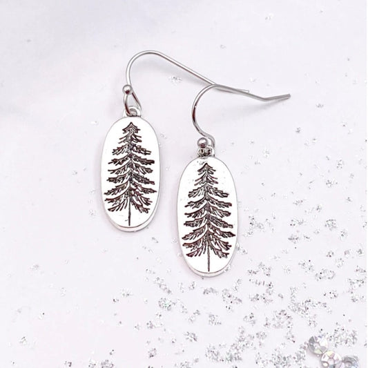 Earrings - Pine Tree