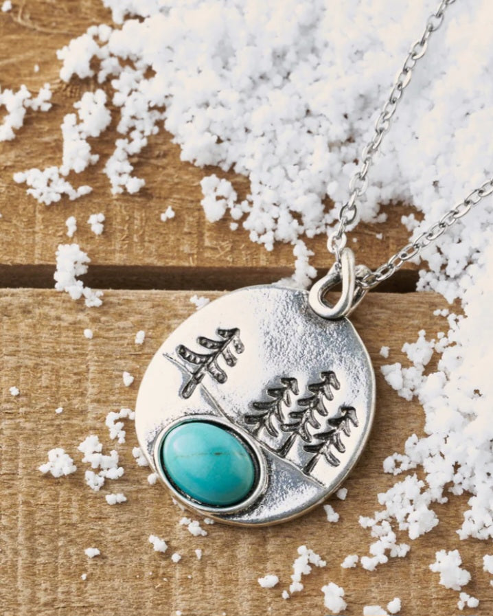 Necklace - Evergreen Turquoise