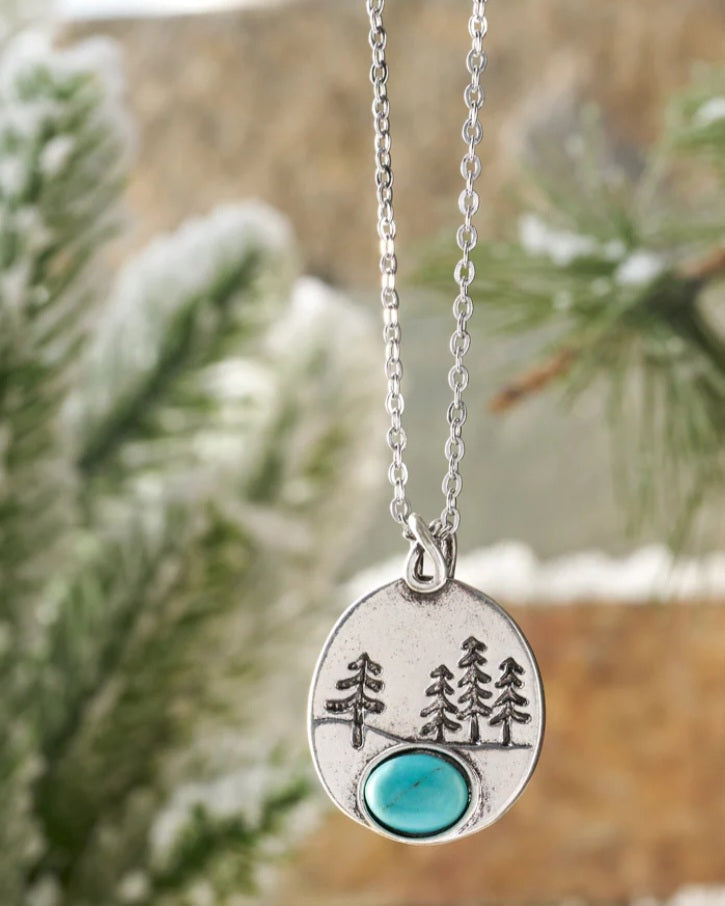Necklace - Evergreen Turquoise