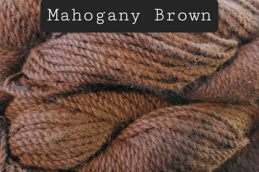 Alpaca Yarn - Mahogany Brown