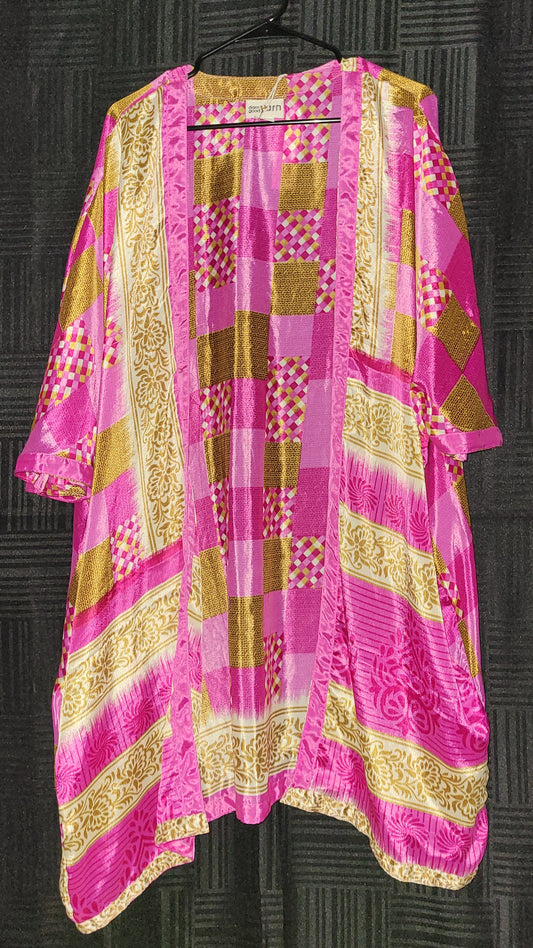 Duster - Reclaimed Sari Silk